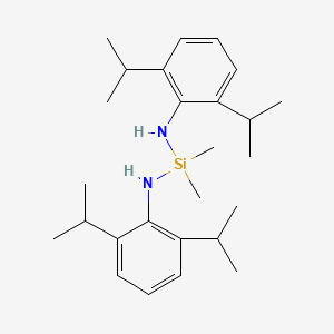 N,N'-Bis[2,6-di(propan-2-yl)phenyl]-1,1-dimethylsilanediamine