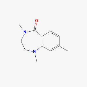 1,4,8-Trimethyl-1,2,3,4-tetrahydro-5H-1,4-benzodiazepin-5-one