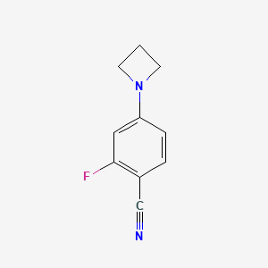 4-(Azetidin-1-yl)-2-fluorobenzonitrile