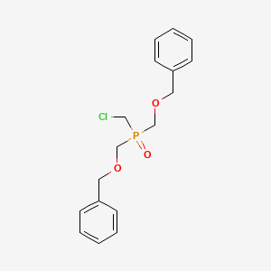 Bis[(benzyloxy)methyl](chloromethyl)oxo-lambda~5~-phosphane