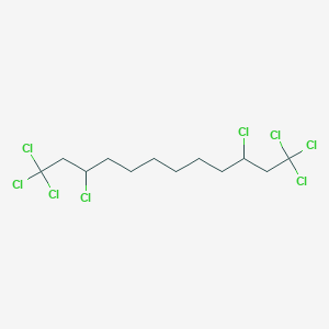 molecular formula C12H18Cl8 B1424295 1,1,1,3,10,12,12,12-Octachlorododecane CAS No. 601523-21-1