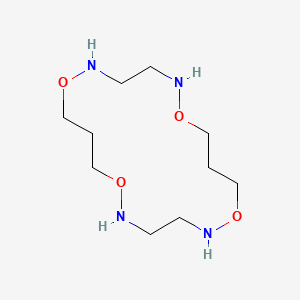 1,6,10,15-Tetraoxa-2,5,11,14-tetraazacyclooctadecane