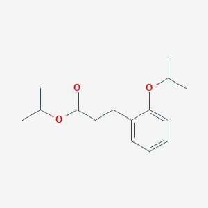 Propan-2-yl 3-{2-[(propan-2-yl)oxy]phenyl}propanoate