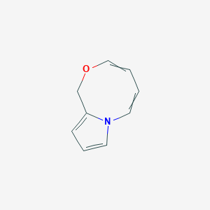 molecular formula C9H9NO B14242974 1h-Pyrrolo[2,1-c][1,4]oxazocine CAS No. 226987-23-1