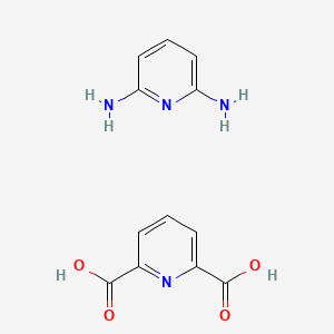 Pyridine-2,6-diamine;pyridine-2,6-dicarboxylic acid