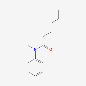 Hexanamide, N-ethyl-N-phenyl-