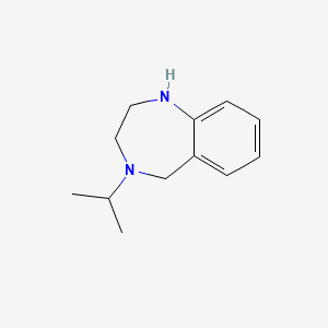 1H-1,4-Benzodiazepine, 2,3,4,5-tetrahydro-4-(1-methylethyl)-