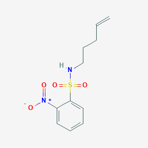 Benzenesulfonamide, 2-nitro-N-4-pentenyl-