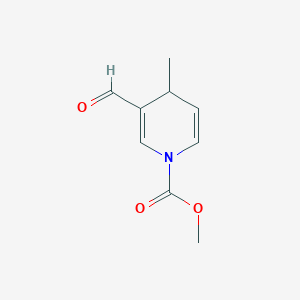 Methyl 3-formyl-4-methylpyridine-1(4H)-carboxylate