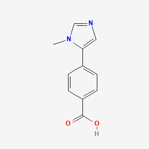 B1424323 4-(1-Methyl-5-imidazolyl)benzoic Acid CAS No. 305806-38-6