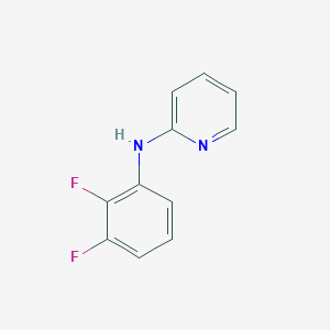 molecular formula C11H8F2N2 B14243247 N-(2,3-Difluorophenyl)pyridin-2-amine CAS No. 227805-81-4