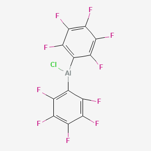 Aluminum, chlorobis(pentafluorophenyl)-