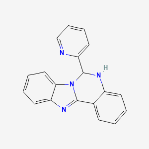 6-Pyridin-2-yl-6,12-dihydrobenzimidazolo[1,2-c]quinazoline