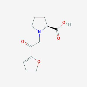 1-[2-(Furan-2-yl)-2-oxoethyl]-L-proline