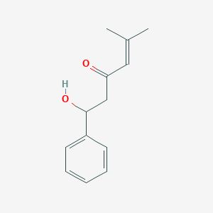 1-Hydroxy-5-methyl-1-phenylhex-4-en-3-one