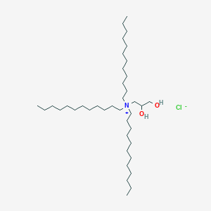 N-(2,3-Dihydroxypropyl)-N,N-didodecyldodecan-1-aminium chloride