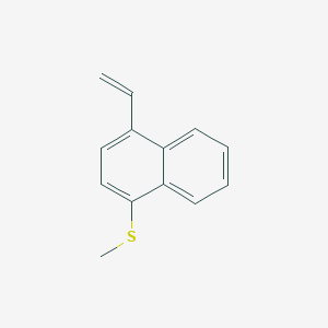 1-Ethenyl-4-(methylsulfanyl)naphthalene