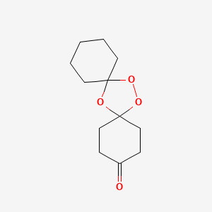 7,14,15-Trioxadispiro[5.1.5.2]pentadecan-3-one