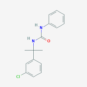 N-[2-(3-Chlorophenyl)propan-2-yl]-N'-phenylurea