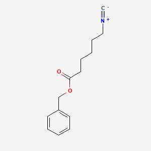 molecular formula C14H17NO2 B14243517 Benzyl 6-isocyanohexanoate CAS No. 244221-07-6