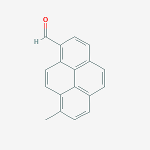 molecular formula C18H12O B14243533 8-Methylpyrene-1-carbaldehyde CAS No. 493040-18-9