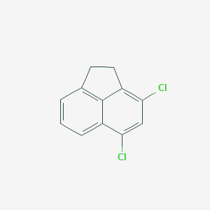 molecular formula C12H8Cl2 B1424356 3,5-Dichloro-1,2-dihydroacenaphthylene CAS No. 27608-78-2