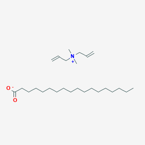 molecular formula C26H51NO2 B14243568 2-Propen-1-aminium, N,N-dimethyl-N-2-propenyl-, octadecanoate CAS No. 395666-54-3