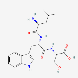 L-Leucyl-L-tryptophyl-L-serine