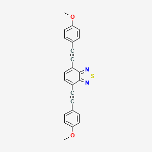 4,7-Bis[(4-methoxyphenyl)ethynyl]-2,1,3-benzothiadiazole