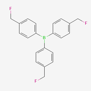 Tris[4-(fluoromethyl)phenyl]borane