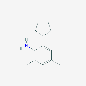 Benzenamine, 2-cyclopentyl-4,6-dimethyl-