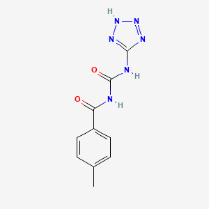 4-methyl-N-(2H-tetrazol-5-ylcarbamoyl)benzamide