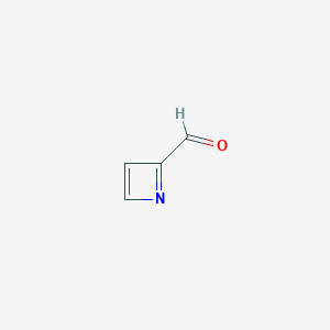 molecular formula C4H3NO B14243700 Azete-2-carbaldehyde CAS No. 375798-08-6