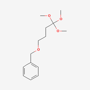 Benzene, [(4,4,4-trimethoxybutoxy)methyl]-