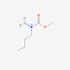 N-Butyl-N-(methoxycarbonyl)methaniminium