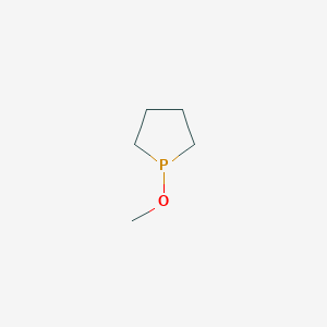 molecular formula C5H11OP B14243787 1-Methoxyphospholane CAS No. 403664-95-9