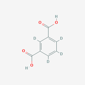 molecular formula C8H6O4 B142438 2,4,5,6-Tetradeuteriobenzene-1,3-dicarboxylic acid CAS No. 148472-48-4