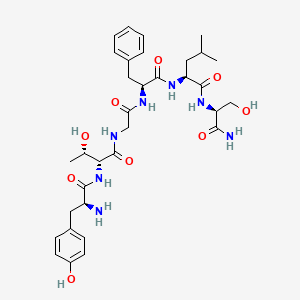 L-Serinamide, L-tyrosyl-D-threonylglycyl-L-phenylalanyl-L-leucyl-