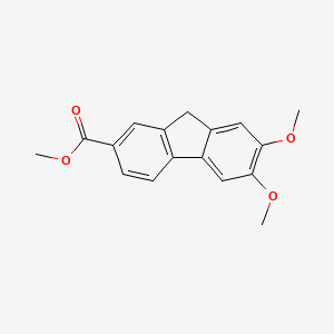 Methyl 6,7-dimethoxy-9H-fluorene-2-carboxylate