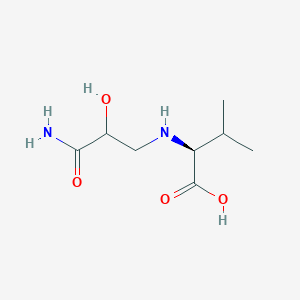 N-(3-Amino-2-hydroxy-3-oxopropyl)-L-valine