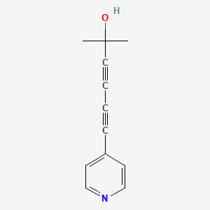 2-Methyl-6-(pyridin-4-yl)hexa-3,5-diyn-2-ol