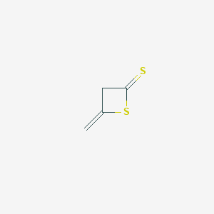 molecular formula C4H4S2 B14243958 4-Methylidenethietane-2-thione CAS No. 221215-97-0