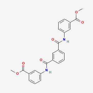 Benzoic acid, 3,3'-[1,3-phenylenebis(carbonylimino)]bis-, dimethyl ester