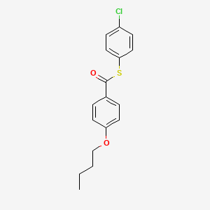 S-(4-Chlorophenyl) 4-butoxybenzene-1-carbothioate