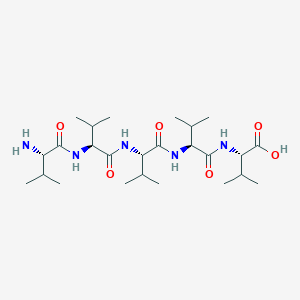 L-Valine, L-valyl-L-valyl-L-valyl-L-valyl-