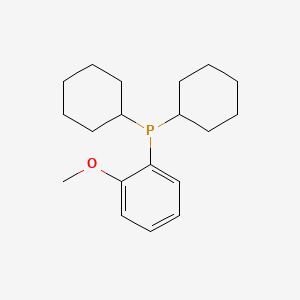 Dicyclohexyl(2-methoxyphenyl)phosphane