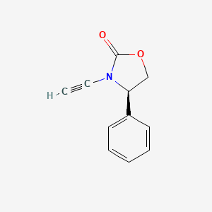 2-Oxazolidinone, 3-ethynyl-4-phenyl-, (4R)-