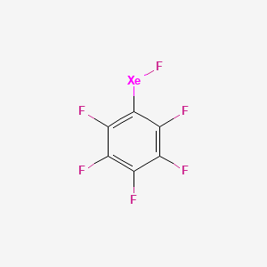 Fluoro(pentafluorophenyl)xenon