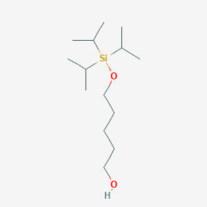 1-Pentanol, 5-[[tris(1-methylethyl)silyl]oxy]-