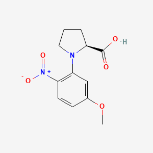 1-(5-Methoxy-2-nitrophenyl)-L-proline